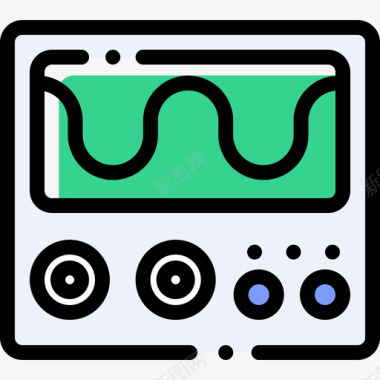 涡旋波波物理14颜色省略图标图标