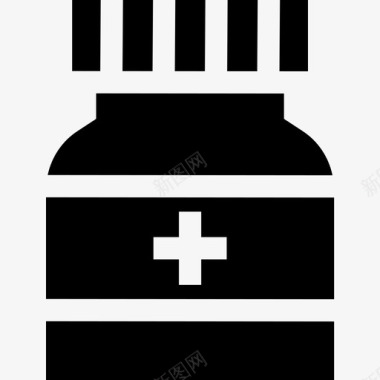 药瓶药瓶药房26装满图标图标