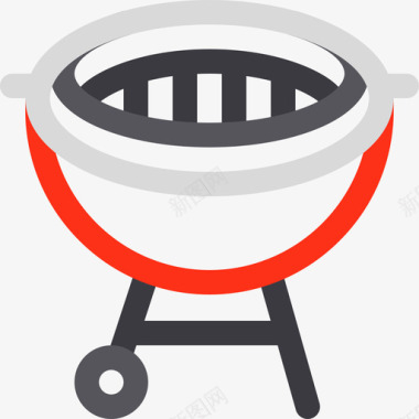 烧烤聚会烧烤烹饪61直系图标图标