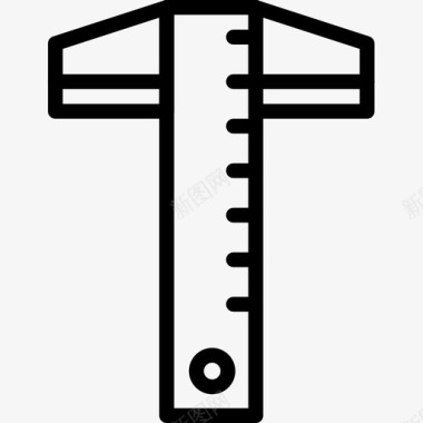 分支结构直尺96号结构直线图标图标