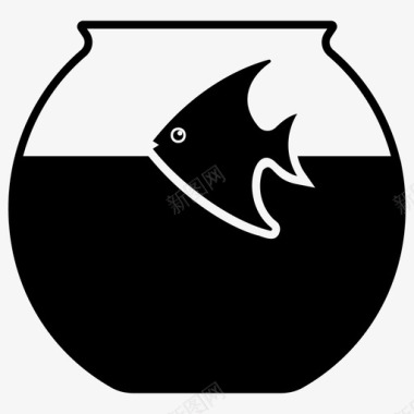 鱼缸水族馆水上博物馆图标图标