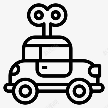 汽车玩具汽车儿童图标图标