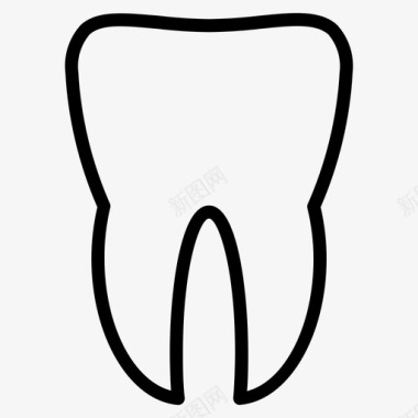 生物学牙齿解剖学生物学图标图标