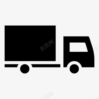 送货车物流运输图标图标