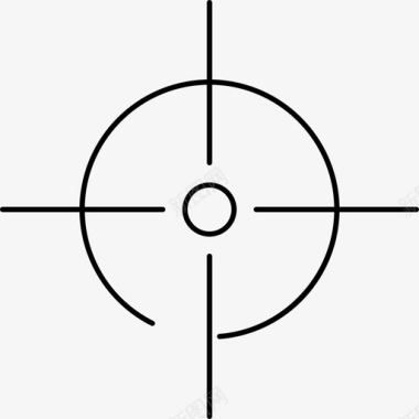 射击目标目标角度十字准星图标图标