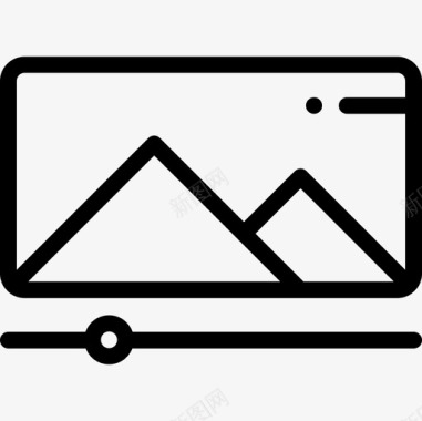控件播放器视频播放器音频和视频11线性图标图标