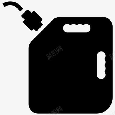 燃料箱汽车用油液压产品图标图标