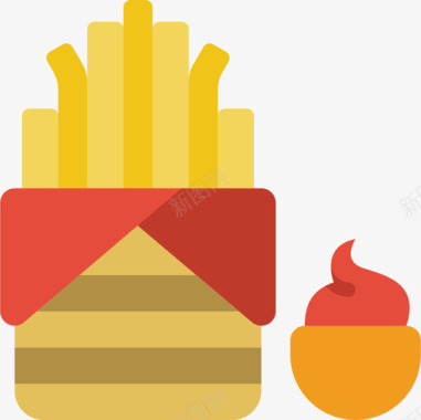 薯条烤肉3平的图标图标