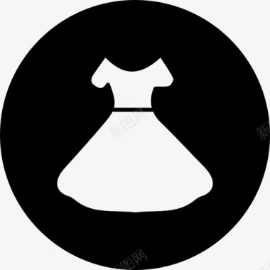婚纱服装时尚图标图标