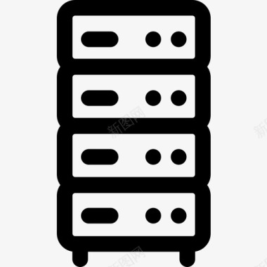 服务器服务器业务327线性图标图标