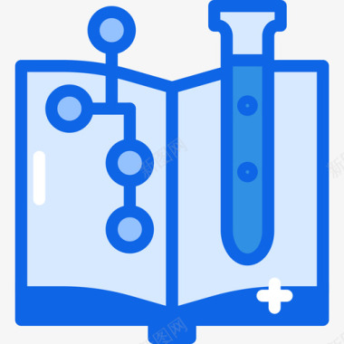 素材82化学科学82蓝色图标图标
