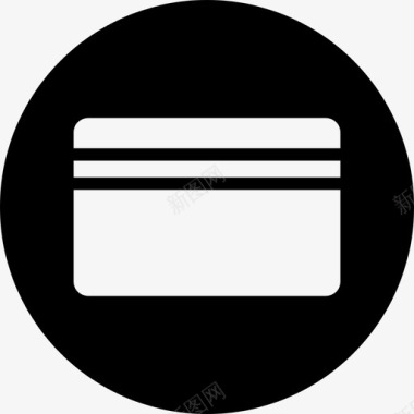 信用卡借记卡购物满图标图标