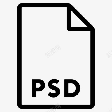 psd格式文件文件格式图标图标