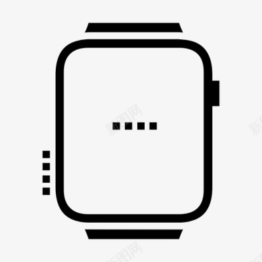 苹果苹果手表智能手表科技图标图标