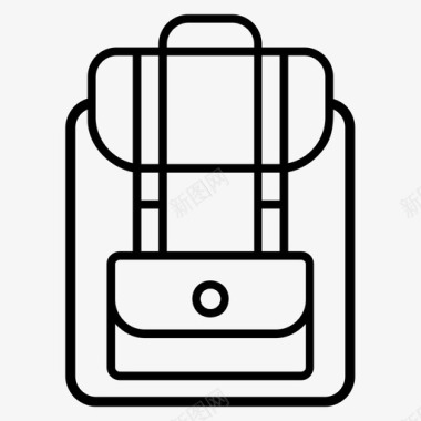 包背包旅行图标图标