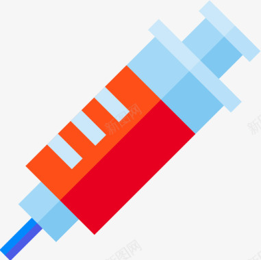 紧急救援船注射器紧急情况13扁平图标图标