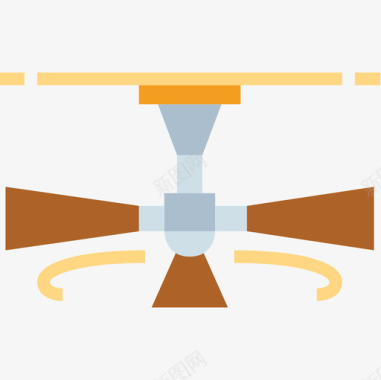 风扇图标风扇家具104扁平图标图标