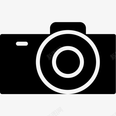 照相机对焦多媒体图标图标