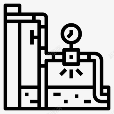 妇科技术标志压力指示器仪表图标图标