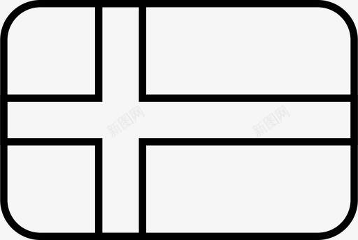 丹麦丹麦国旗dnk国家图标图标