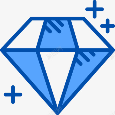 钻石银行59蓝色图标图标