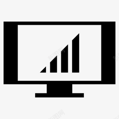 电视机背景电视技术电视机图标图标