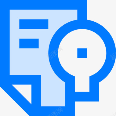 纯净蓝色研究科学68蓝色图标图标