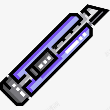 刀具工具箱5线性颜色图标图标