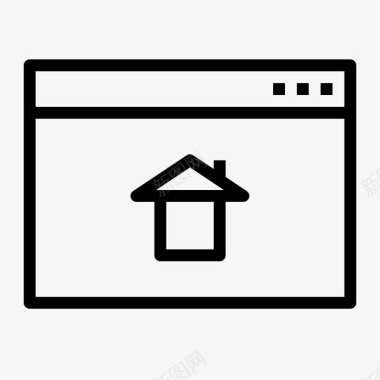 网站主页模版主页互联网网络图标图标