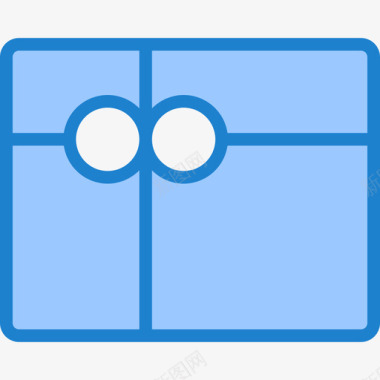 蓝色礼品卡电子商务108蓝色图标图标