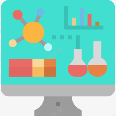 平面分析科学90平面图标图标
