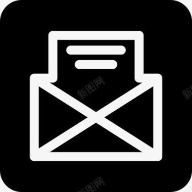 UI信件电子邮件信封图标图标