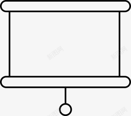 正方形板演示板演示板图标图标