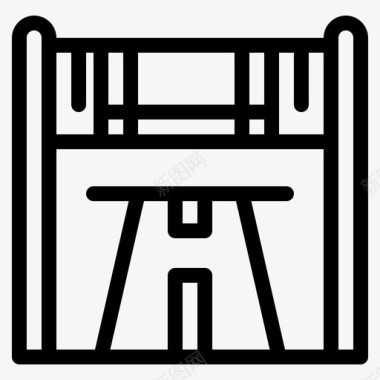 比赛检查点比赛道路图标图标