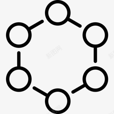 分子分子化学26线性图标图标