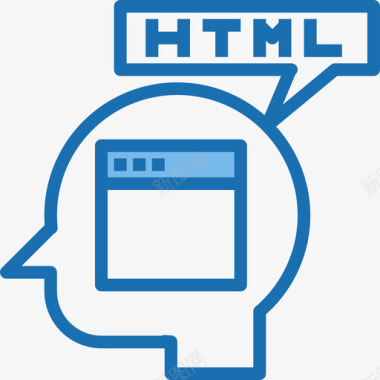 蓝色图标Html浏览器和界面9蓝色图标图标