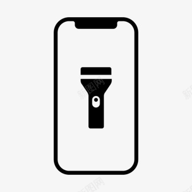 手电筒手电筒照明iphone图标图标