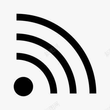无线连接互联网信号图标图标