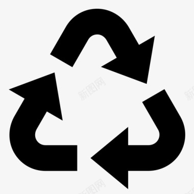 回收循环再利用图标图标