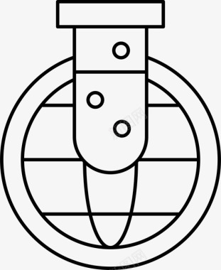 化学刺激性烧杯化学科学图标图标