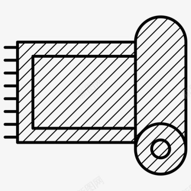 地垫地毯地毯家具图标图标