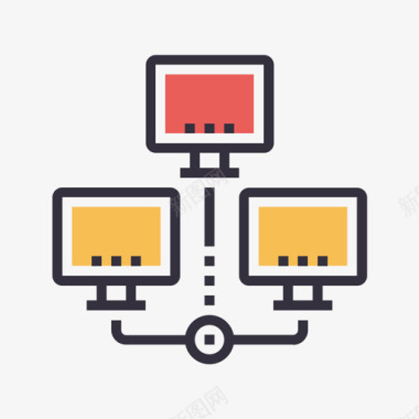 简约详情页背景分布式数据库 distributed database图标