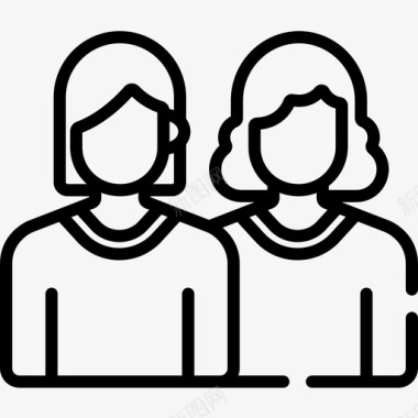 妇女节设计素材妇女妇女节4直系图标图标