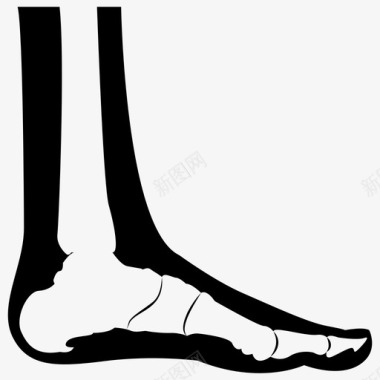 物足跟骨刺脚痛足跟痛图标图标