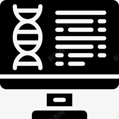 dna视频dna检查器家谱医疗保健图标图标