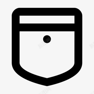 口袋用户界面各种图标图标