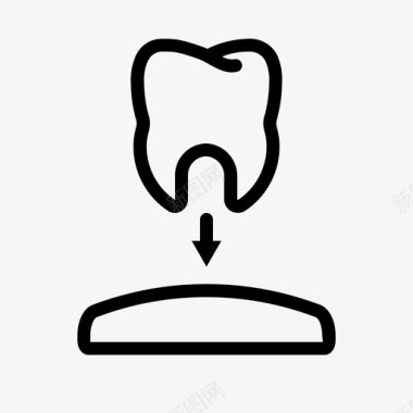 牙科护理add口腔图标图标