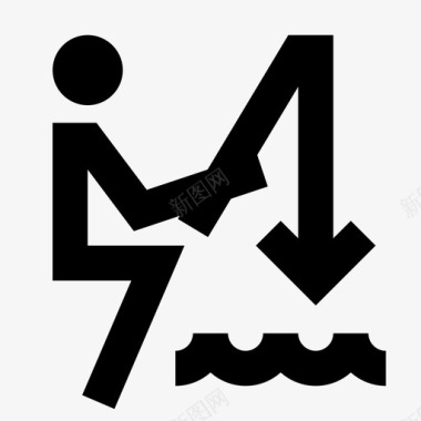 钓鱼渔夫娱乐图标图标