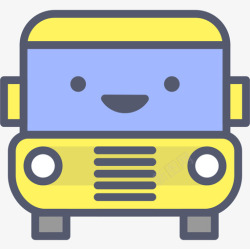 公交车线路201路公交车线路颜色图标高清图片
