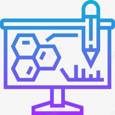 理论生物化学11梯度图标图标